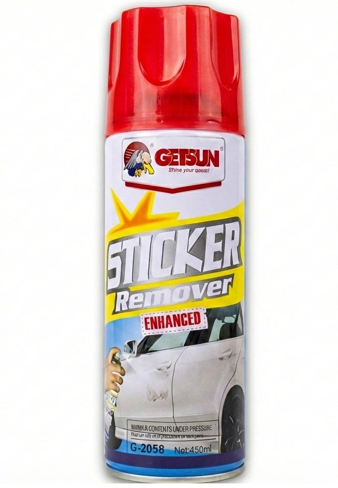 GETSUN Sticker & Adhesive Remover Spray 450ml - Image 1
